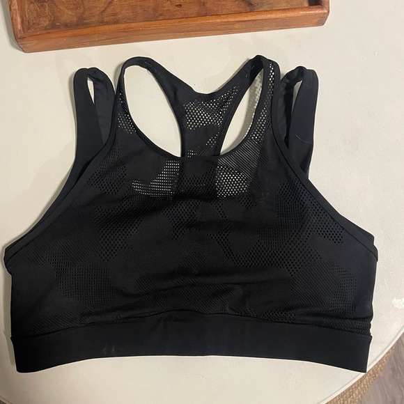 ZYIA Intimates & Sleepwear Zyia Black Luxe And Camo Padded Mesh